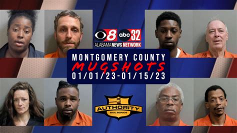 Montgomery County Mugshots From 01162023 01312023 Alabama News
