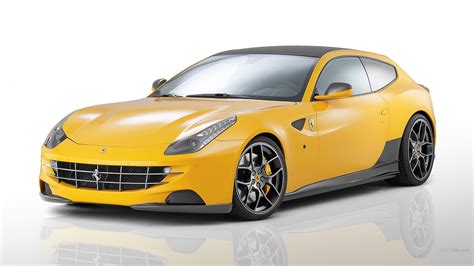 Wallpaper Sports Car Yellow Cars Ferrari Ff Supercar Land Vehicle