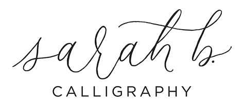 Home — Sarah B Calligraphy
