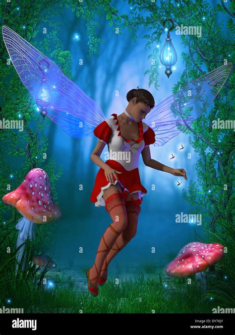 Flying Fairy High Resolution Stock Photography And Images Alamy