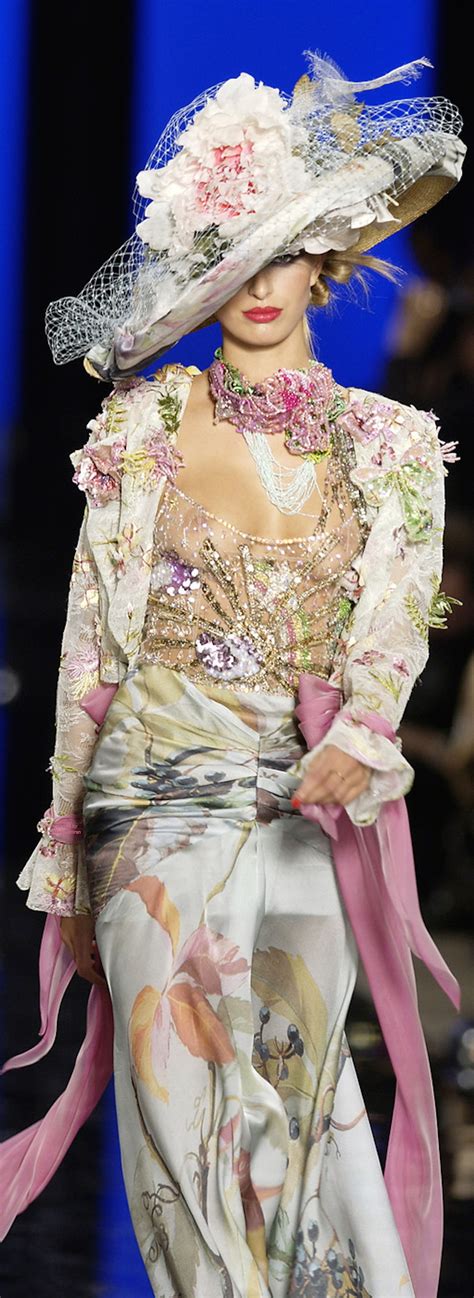 Emanuel Ungaro Floral Fashion Fashion Beautiful Outfits