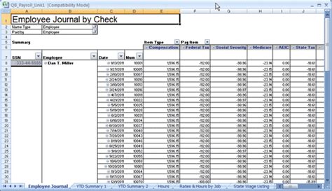 How To Generate Payroll Summary Reports In Excel
