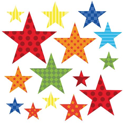 Childrens Bright Star Wall Stickers By Kidscapes