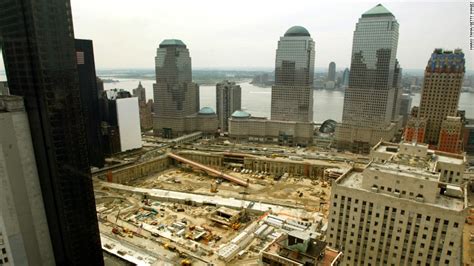 Final Pieces Hoisted Atop One World Trade Center CNN Com