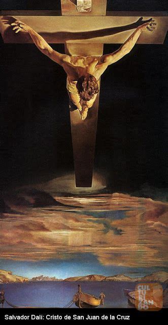 ¿conoces Este Cuadro El Cristo De San Juan De La Cruz De Salvador Dalí