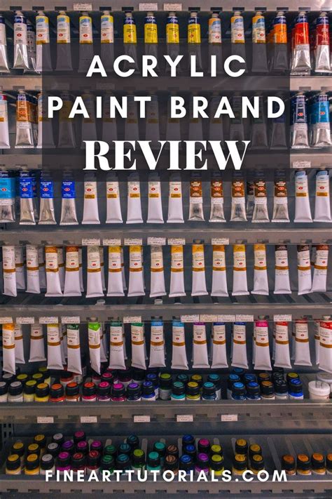 Best Acrylic Paint Brands A Comprehensive Review Artofit