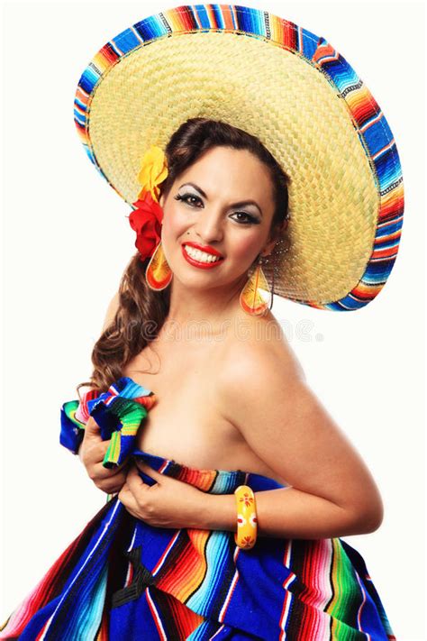 sexy mexicaans pin up girl stock foto afbeelding bestaande uit huid 32228218