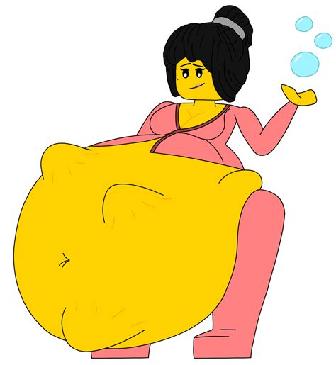 Ninjago Nyas Massive Vore Belly Pink Dress By Bringspidermanback On Deviantart