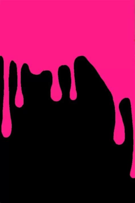 Pink And Black Drip Background Wallpaperuse