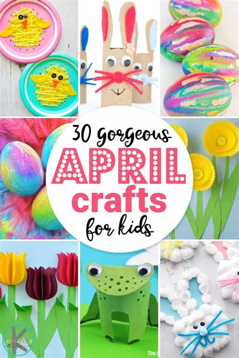 30 Gorgeous April Crafts For Kids So Many Fun Unique And Creative