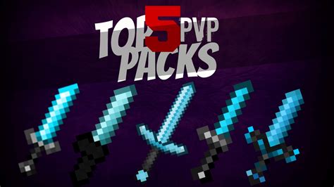 Top 5 Pvp Texture Packs 2017 Youtube
