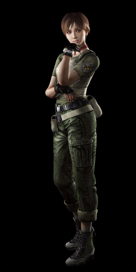 837009 Rebecca Chambers Resident Evil Black Background Rare