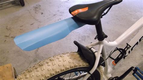 Woody's custom wood bicycle fenders. Ultimate DIY Fatbike Seat Fender | Whale Tail