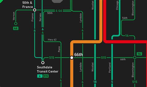 Minneapolis Transit Map Flickr