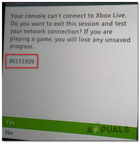 How To Fix Xbox Live Error Code 80151909