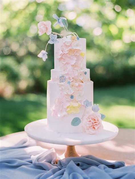 Pastel Wedding Cake Sally Pinera Mcakes Sweets Pastel Wedding Cakes