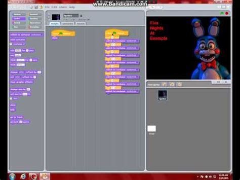 Making a 3d fnaf game! How to make a BASIC FNaF Fan-Game In Scratch 1.4 Part 1 ...