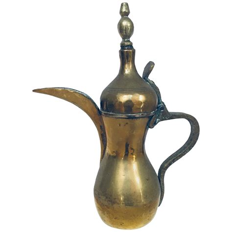 Middle Eastern Moorish Dallah Arabic Coffee Pot For Sale At 1stDibs