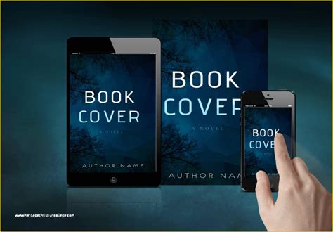Free 3d Ebook Cover Templates Of How To Make 3d Book Cover Mockups For