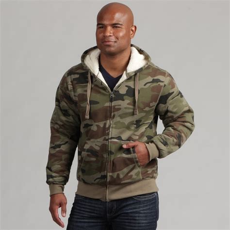 Old patent leather roadstas and bapestas are prone to cracking and very serious wear due to age and glue deuteriation buy at your own risk! Company 81 Men's Zip Up Sherpa-lined Camo Hoodie ...