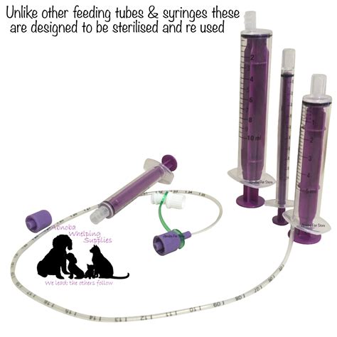 New Longlife Sterile Tube Feeding Kit Whelping Puppy Kitten Small