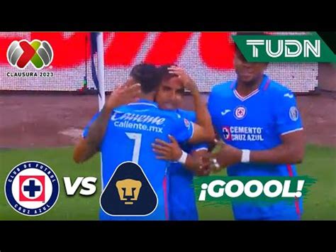 Resultado Cruz Azul vs Pumas hoy Cuánto quedó Cruz Azul vs Pumas