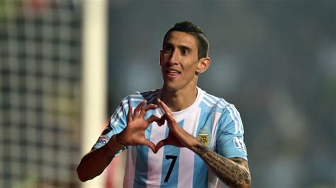 angel di maria s copa america heroics with argentina could benefit manchester united football