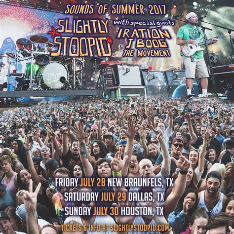 Slightly Stoopid Brings The Sounds Of Summer To Texas This Weekend Event Preview Compose