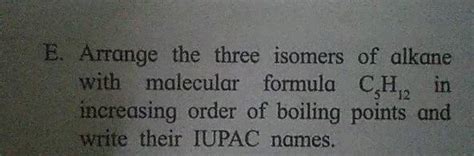 write three structural isomer of alkenes corresponding to c6h12 with their iupac names