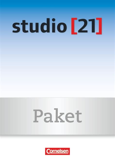 Studio 21 A2 Medienpaket Mit Audio Cds Und Video Dvd Cornelsen