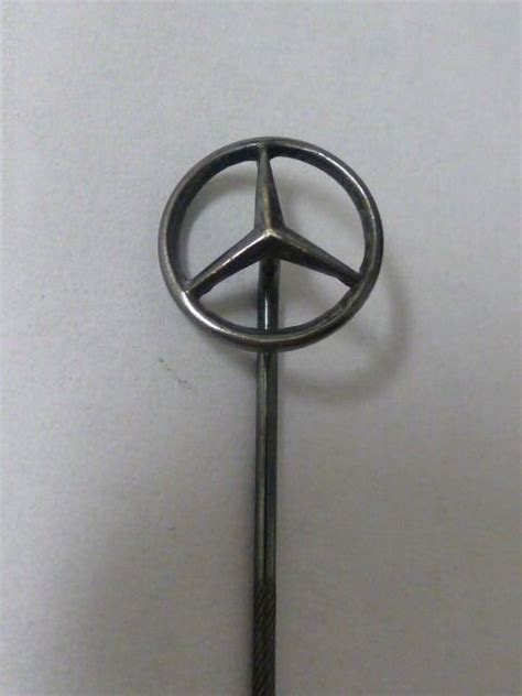 Vintage Mercedes Benz Sterling Silver Stick Pin Lapel Pin Ebay