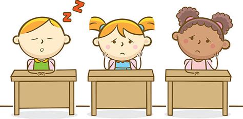 Best Bored Student Illustrations Royalty Free Vector Graphics And Clip