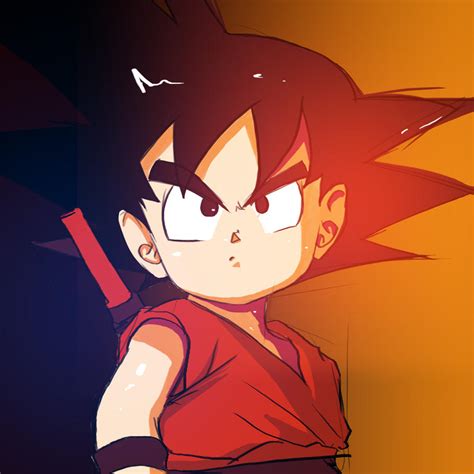 Kid Goku By L33t N On Deviantart