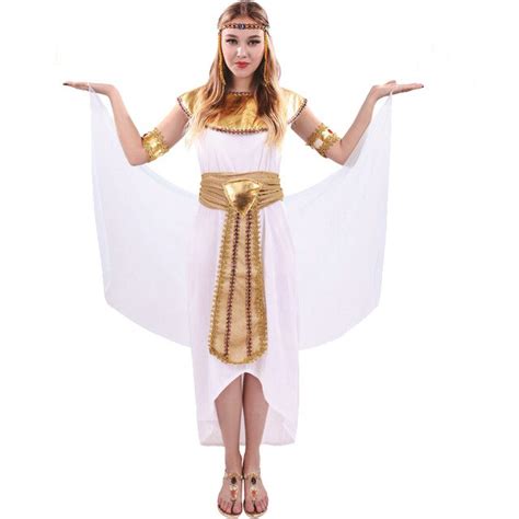 Adult Egyptian Queen Costume Women Noble Charming Cosplay Stunning