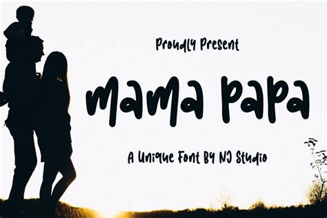 Mama Papa Free Font Download