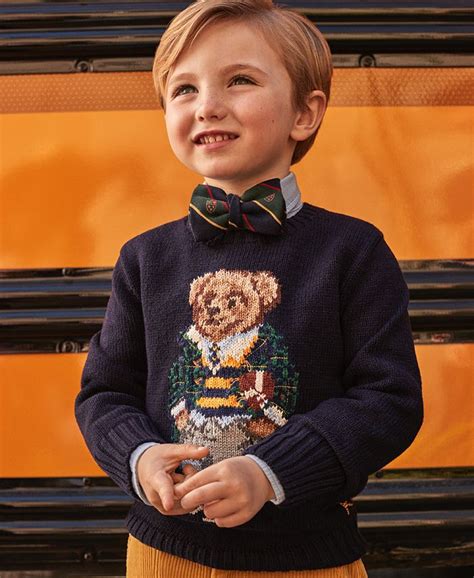 Polo Ralph Lauren Toddler Boys Polo Bear Sweater Macys