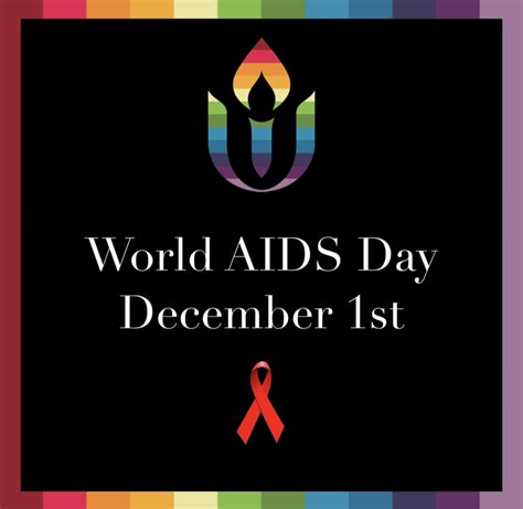 December 1st Is World Aids Day A Call To Recommit To Ending Aids