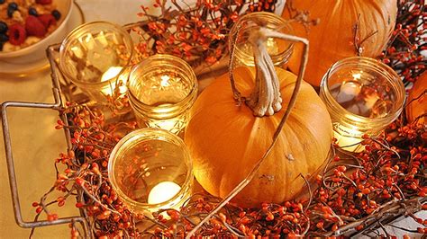 Thanksgiving Decorations Diy Pumpkin Centerpieces For Your Table