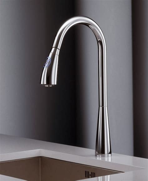 A capacitive touch sensor relates to an electrical wave that can measure the capacitance into the object. Touch Sensor Kitchen Faucet by Newform