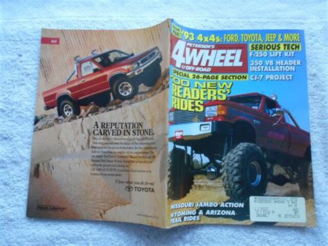 Petersens 4 Wheel And Off Road Magazine October1992 100 New Readers