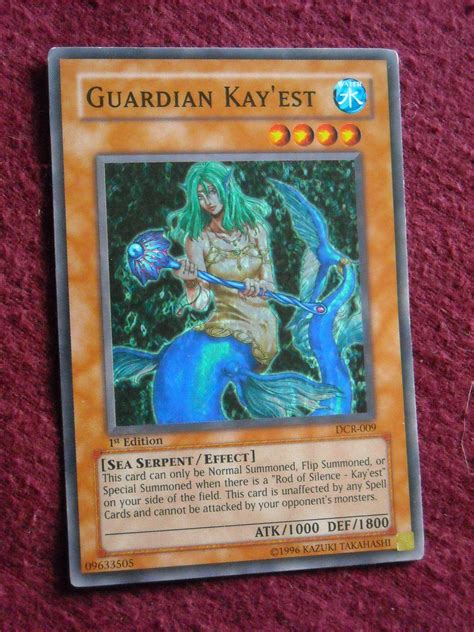 Yu Gi Oh Trading Card Guardian Kayest Type Monster Type I