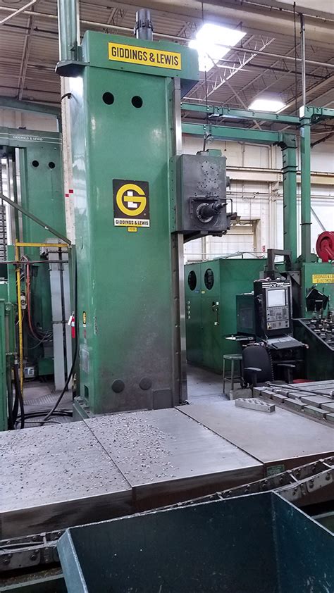 Used Giddings And Lewis Horizontal Boring Mill 340t For Sale