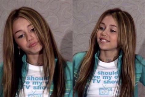 2000s On Twitter Miley Cyrus Wearing A Shirt That Says “i Should Have