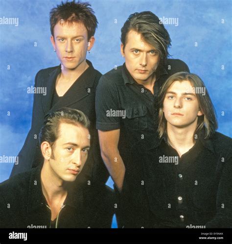 Suede Promotional Photo Of English Rock Group About 1996 Stock Photo