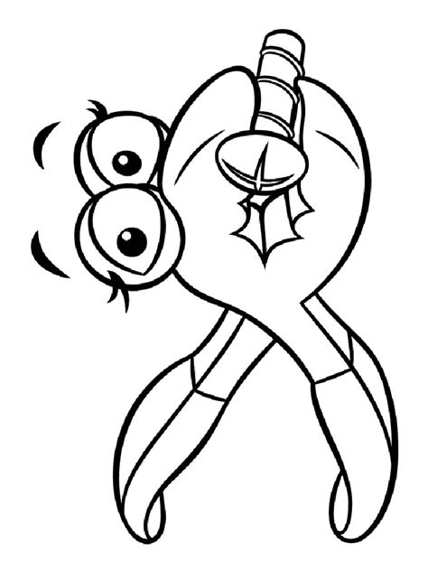 Tool coloring pages