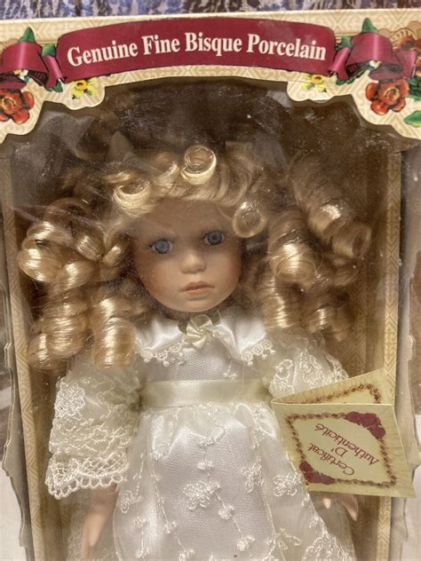 Genuine Fine Bisque Porcelain Doll Collectors Choice Limmited Edition 12 New In Ebay