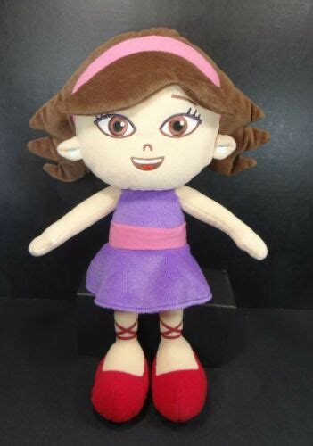 Disney Little Einsteins Big Hugs June Plush Doll 16 Ebay