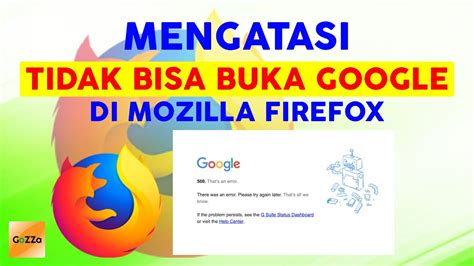 Mengatasi Firefox Tidak Bisa Di Buka Situs Web Tidak Bisa Intenertan