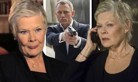 judi dench admits there was another reason she cried during her final james bond scenes