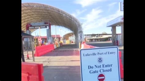 Lukeville Border Crossing To Open Thursday Morning Youtube